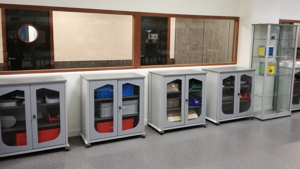 Les armoires de rangement 5S permettent une meilleure organisation de votre environnement de travail