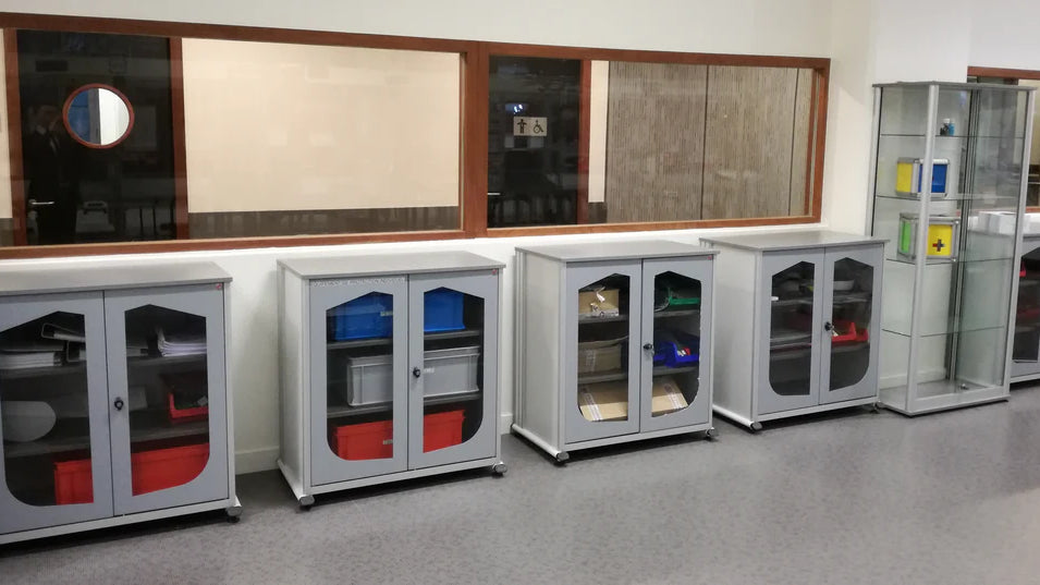 Les armoires de rangement 5S permettent une meilleure organisation de votre environnement de travail