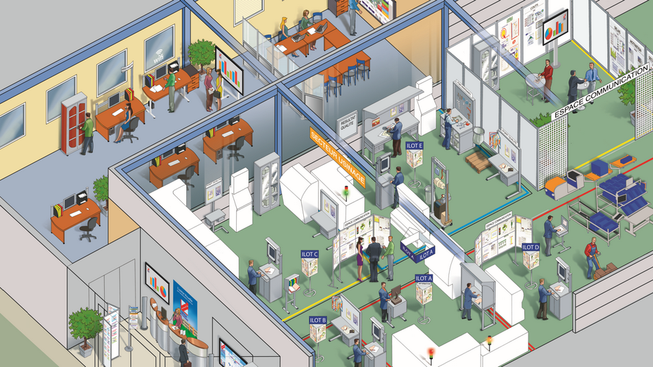 Découvrez l’Industrie 4.0 et ses applications en production