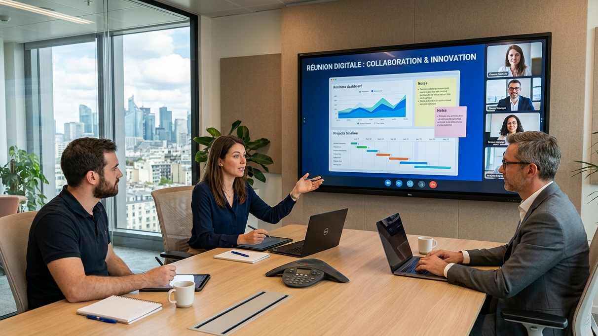 Comment équiper une salle de réunion digitale ?