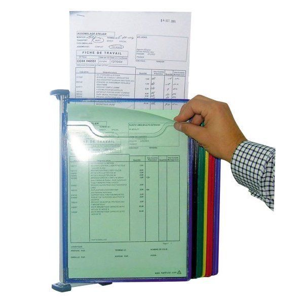 lot-de-5-pochettes-rigides-a4-bleues-a-pivots