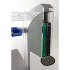 docapost-250-inox-2-classeurs-a4-vert-et-noir-fixation-sur-profil-aluminium-articule