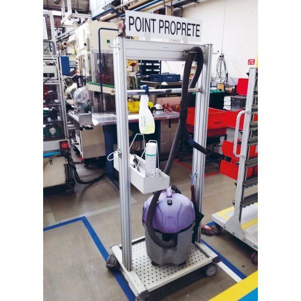 netpost-650-inox-l-650-x-p-550-x-h-1580-mm-sur-roulettes-en-inox-o-100-mm