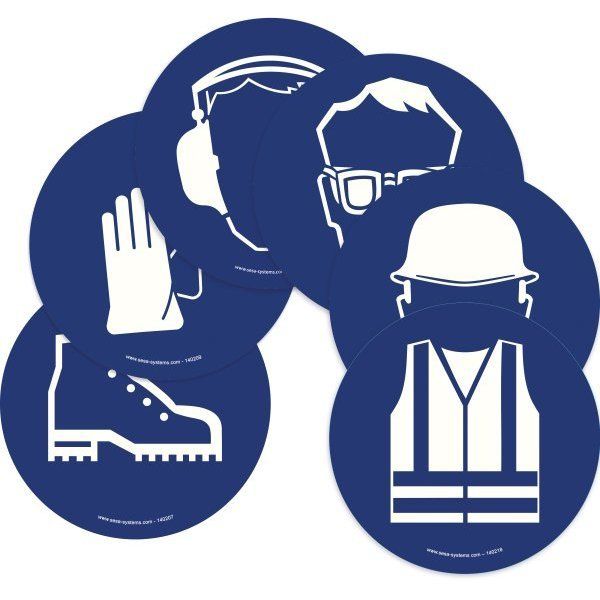 lot-de-2-pictogrammes-adhesif-standard-masque-visage-o-100-mm