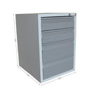 caisson-avec-4-tiroirs-a-serrure-pour-qualipost-3000 all-groups