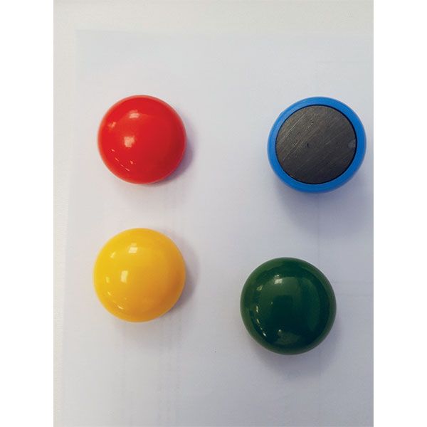 lot-de-10-punaises-design-magnetiques-jaune-o-32-mm