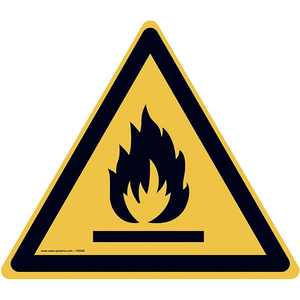 lot-de-2-pictogrammes-adhesif-au-sol-medium-matieres-inflammables-l-300-mm