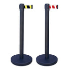 poteau-de-guidage-a-sangle-jaune-et-noir-h-910-mm-o-63-mm