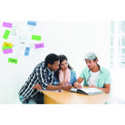 lot-de-250-postit-electrostatiques-coloris-assortis-blanc-jaune-bleu-rose-vert-100-x-200-mm