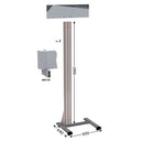 poste-de-proprete-5s-inox-netpost-450-inox all-groups