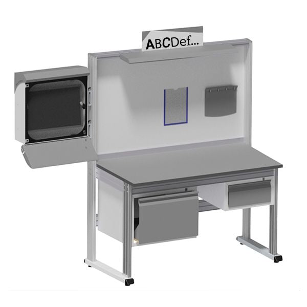 qualipostr-3000c-l-1992-x-p-1000-x-h-1800-mm-avec-plateau-stratifie-et-fond-tole-blanche-vernie