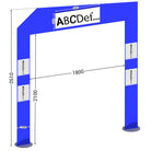gatelean-bleu-l-2300-x-h-2610-mm