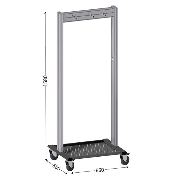 poste-de-proprete-mobile-5s-inox-netpost-650-inox all-groups