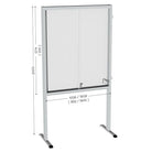 modinfo-vitrine-sur-pieds-central-l-1909-x-h-2000-mm-avec-portes-en-pmma-et-fond-tole-blanche-vernie