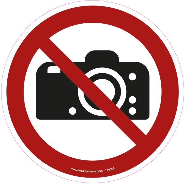 lot-de-2-pictogrammes-adhesif-au-sol-medium-interdiction-de-photographier-o-200-mm