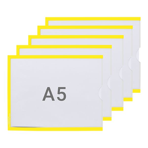 lot-de-5-prodoc-a5-jaune-adhesif