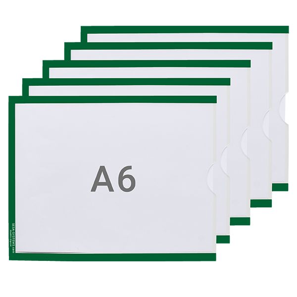 lot-de-5-prodoc-a6-vert-adhesif