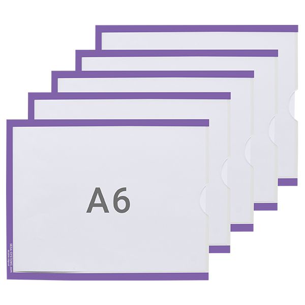 lot-de-5-prodoc-a6-violet-adhesif