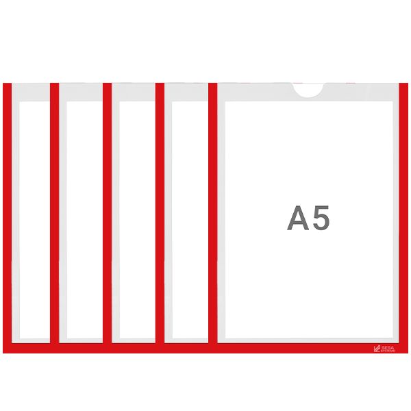 lot-de-5-prodoc-writer-a5-rouge-magnetique