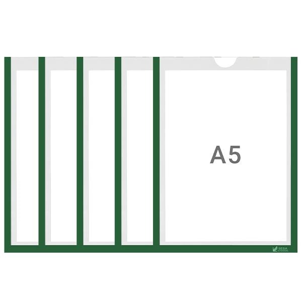 lot-de-5-prodoc-writer-a5-vert-magnetique