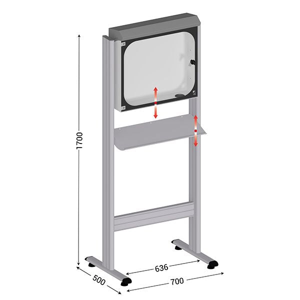 mobipostr-500a-l-700-x-p-500-x-h-1700-mm-sur-pieds-avec-coffret-de-protection-ecran