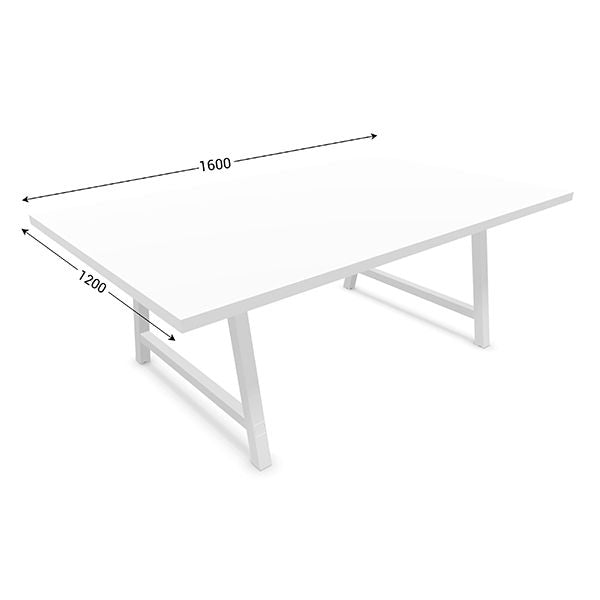 table-de-reunion-l-1600-x-p-1200-mm-plateau-blanc-avec-pietement-blanc