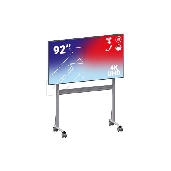 e-meeting-ecran-interactif-tactile-92-l-2203-x-h-1000-mm-avec-support-mural