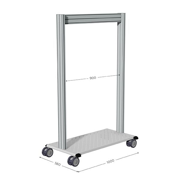 chariot-mobile-porte-bac-leanpost-900 all-groups