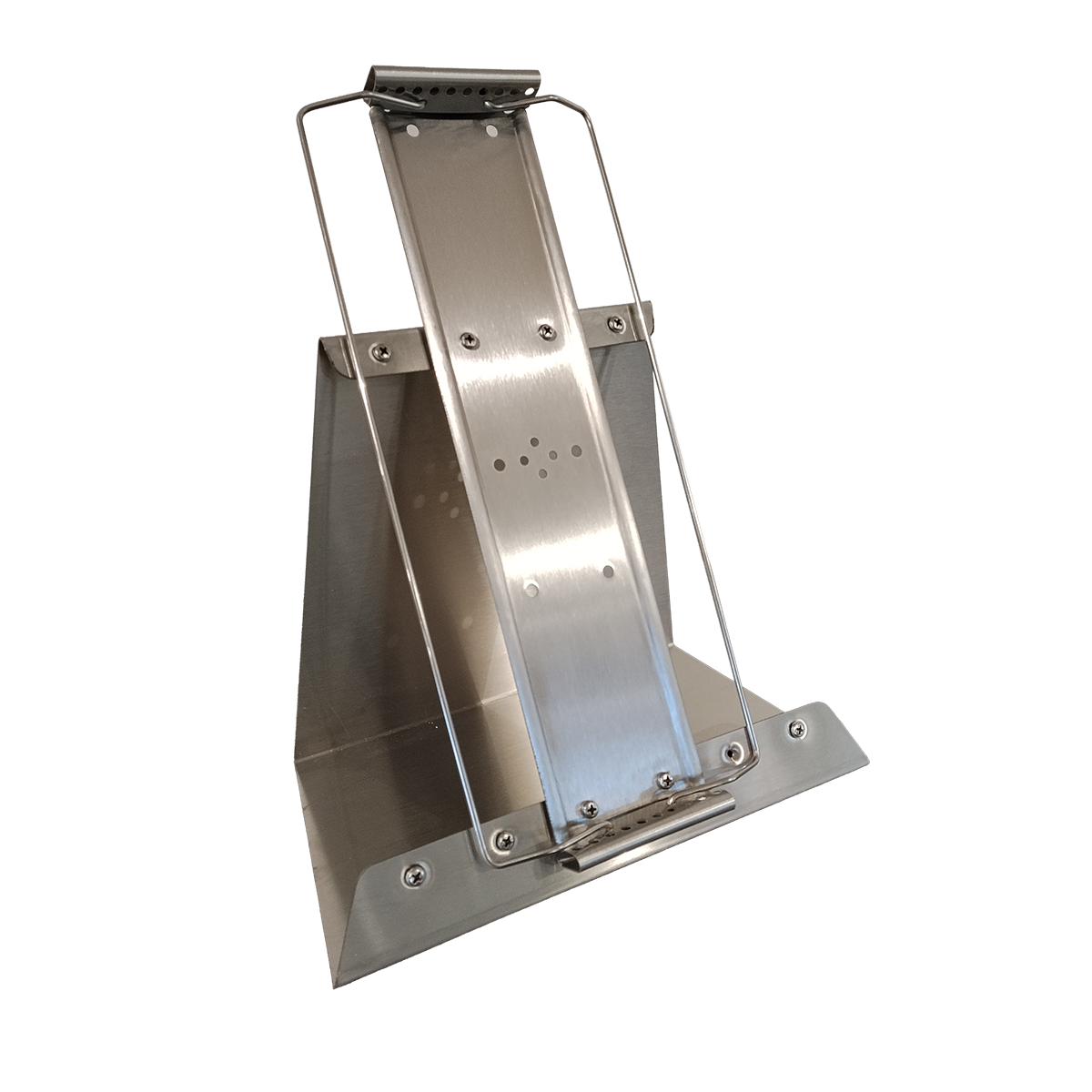29041_370210_DOCAFLEX PUPITRE VIDE INOX pour 10 pochettes