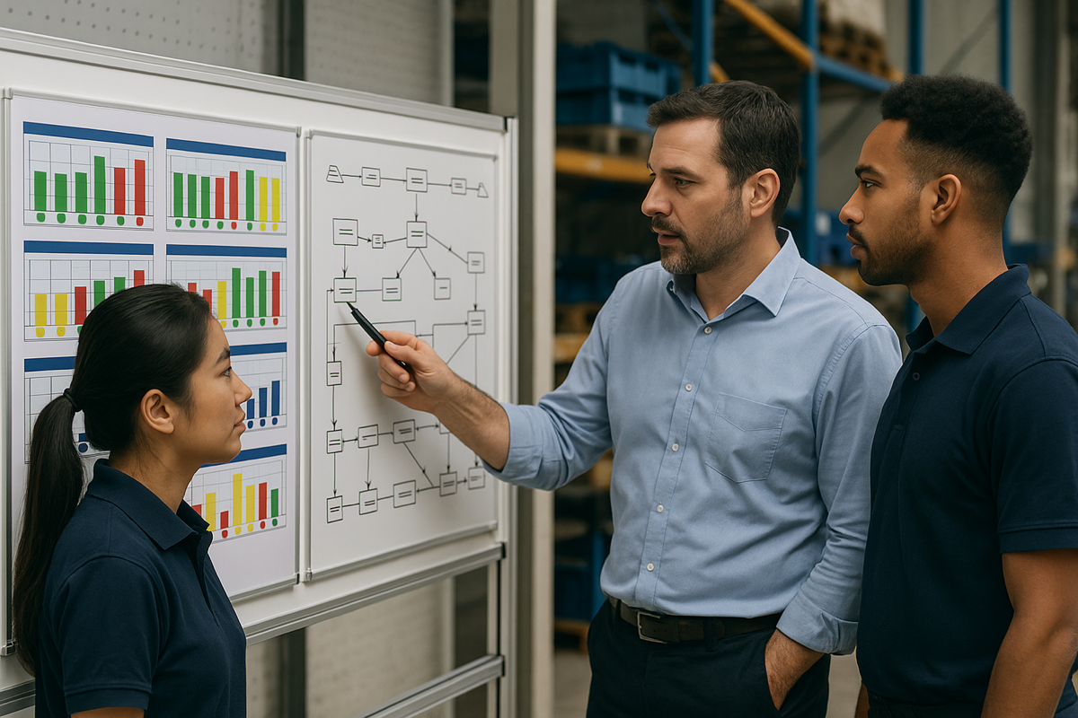 Implanter le Lean Manufacturing en production : étapes, défis et astuces