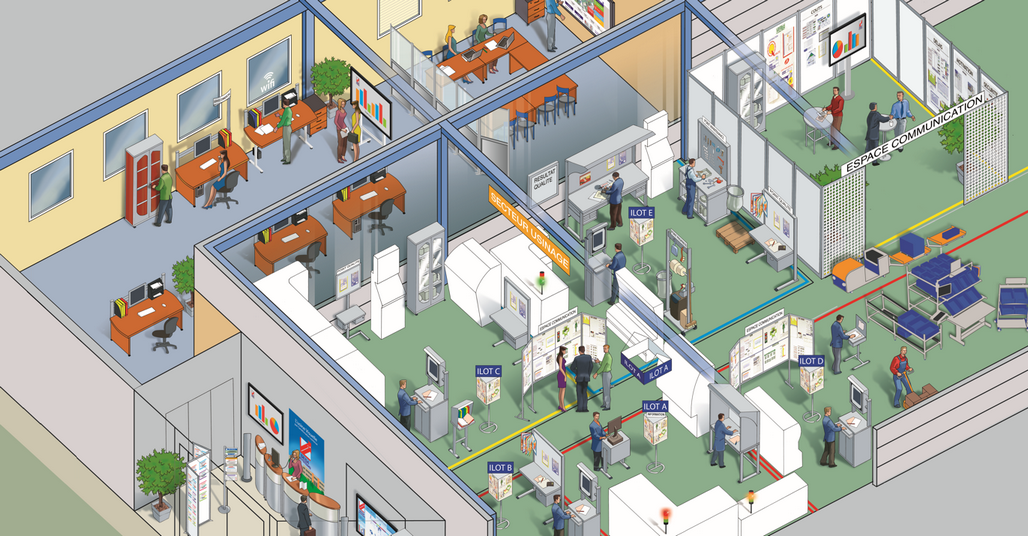 Découvrez l’Industrie 4.0 et ses applications en production