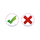 lot-de-9-symboles-ok-magnetique-recto-vertverso-rouge-o-50-mm
