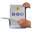 lot-de-2-poches-docaflex-cadre-repositionnable-magnetique-vert