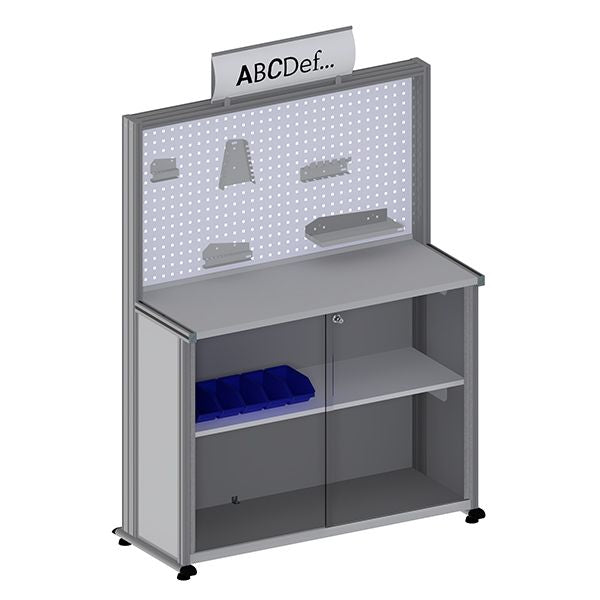 maintpost-800b-l-1264-x-p-500-x-h-1700-mm-avec-plateau-melamine-et-rangement-inferieur