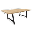 table-de-reunion-l-2000-x-p-1000-mm-plateau-nebraska-avec-pietement-noir