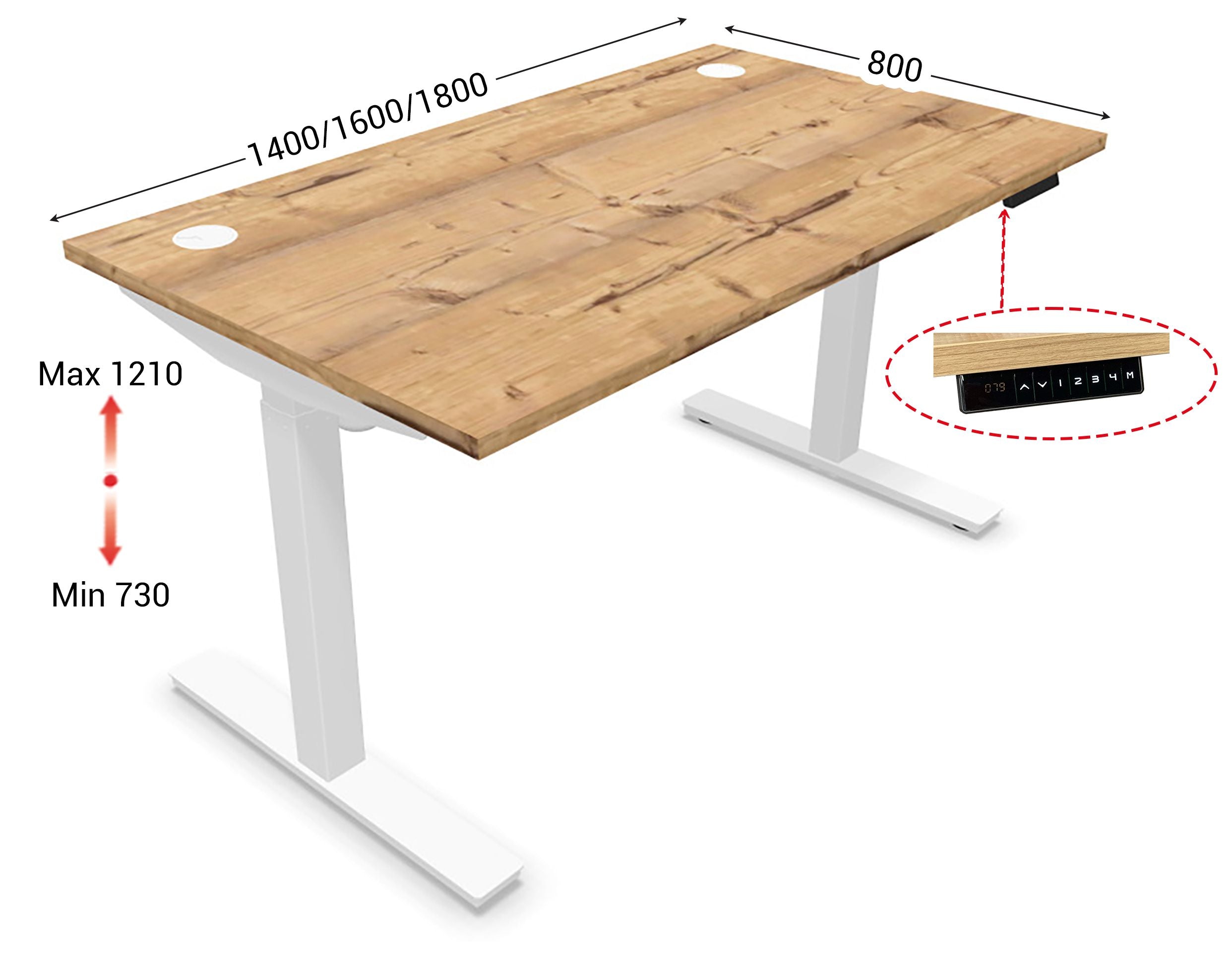 leanergo-bureau-electrique-l-1800-x-p-800-mm-plateau-timber-avec-pietement-blanc