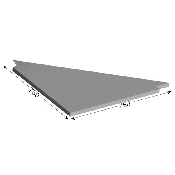 17861_ACCESSOIRE Plateau angle pour QUALIPOST 3000_cote