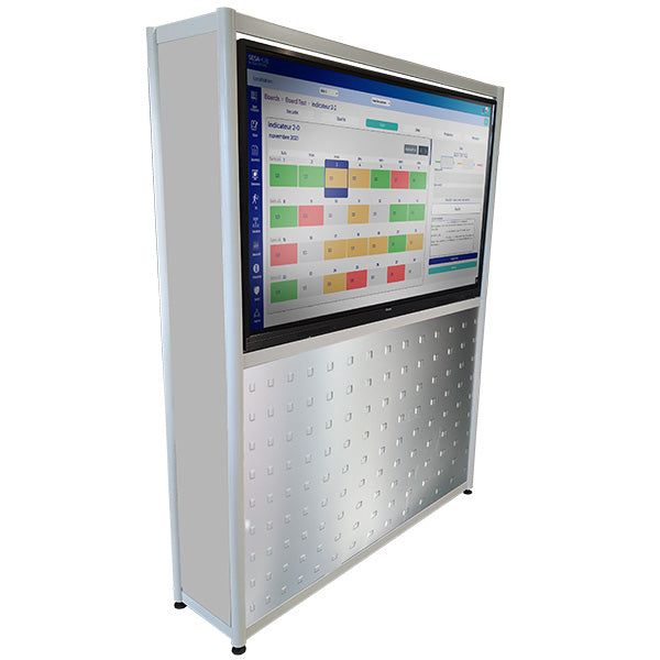 BORNE DESIGN Ecran E-MEETING SESAHUB all-groups