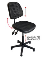 Chaise d'atelier confort all-groups