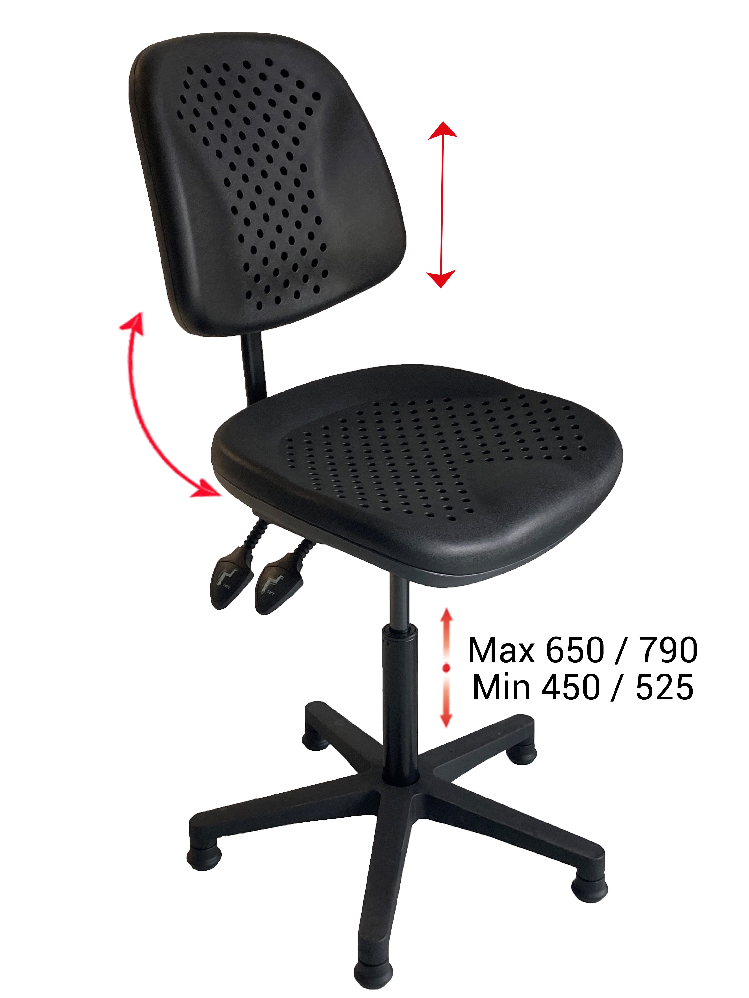 Chaise d'atelier confort all-groups