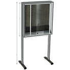 12839_MAINTPOST 350 b sur pieds INOX cotes