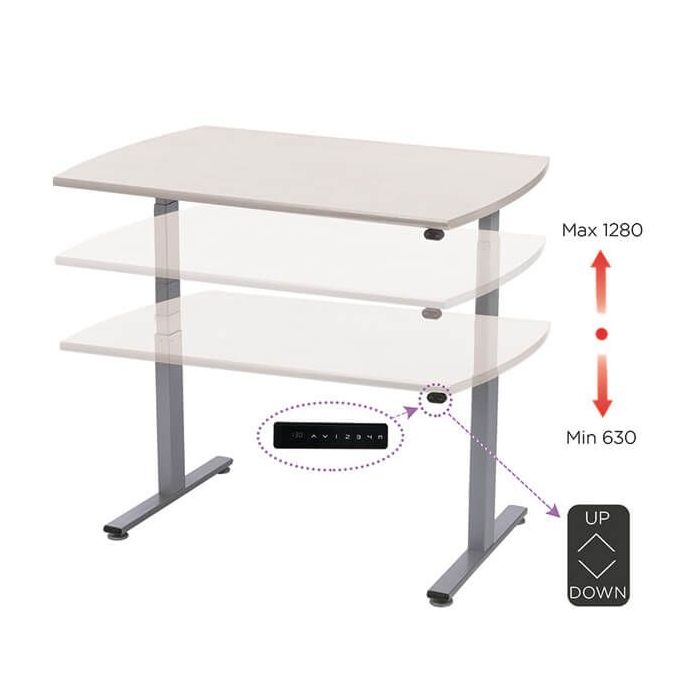 Ergonomic hotsell electric desk