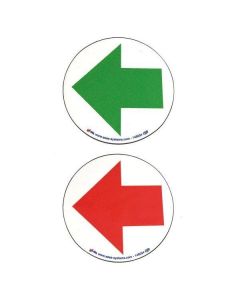 Flèches magnétique recto vert/verso rouge