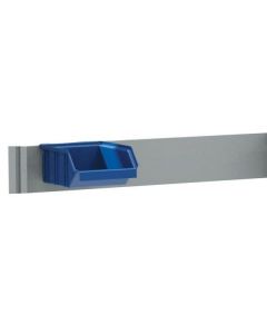 Rail pour fixation bacs plastiques