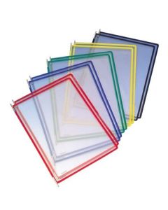 Pochettes INOX A4 assorties à pivots