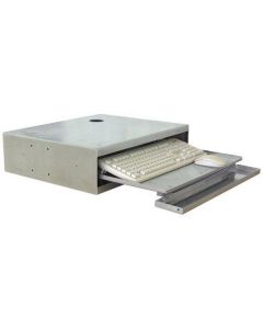 Tiroir clavier INOX pour INFOPOST INOX