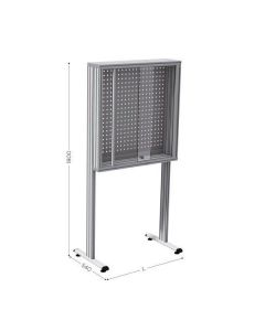 Panneau porte-outil perforé