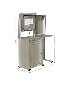 Armoire informatique INOX