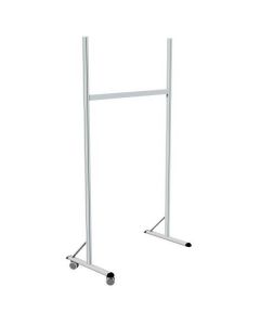 Piètement aluminium double