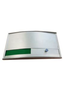 Plaque de porte signal d'occupation vert/rouge